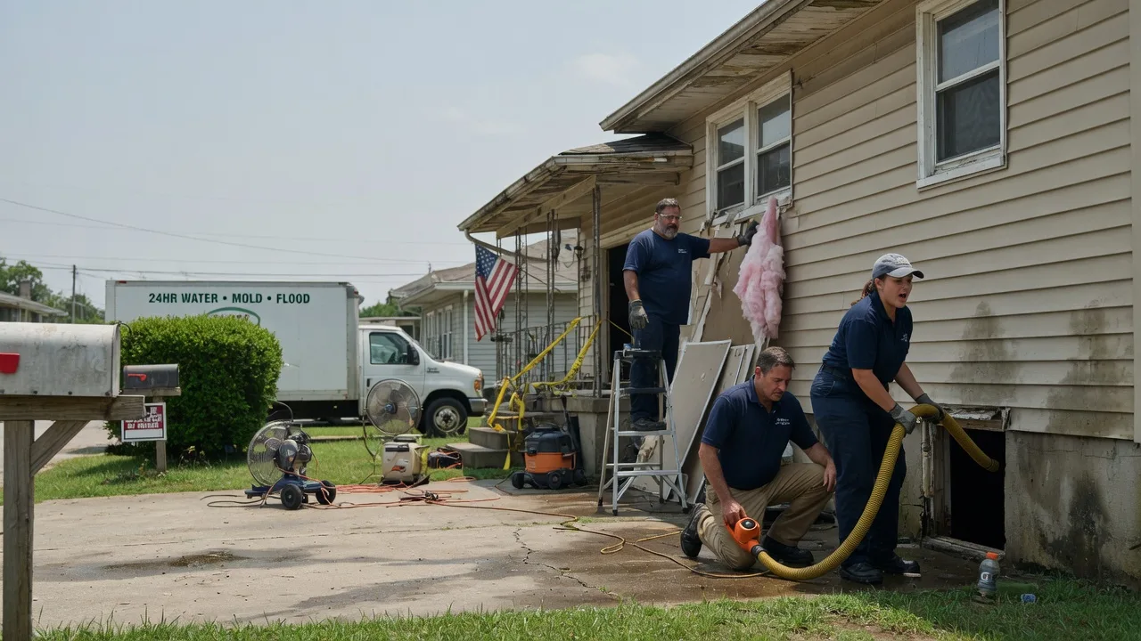 Water Damage Repair in Waukomis, OK near me
